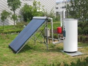 免费送货太阳能热水器电动带太阳能加热锅炉带太阳能真空管1800毫米 - Product Image 3