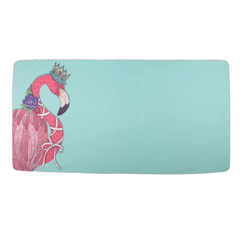 07# flamingo queen beach towel