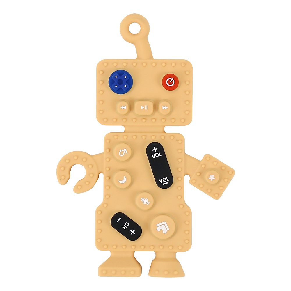 Robot Remote Teether-Yellow