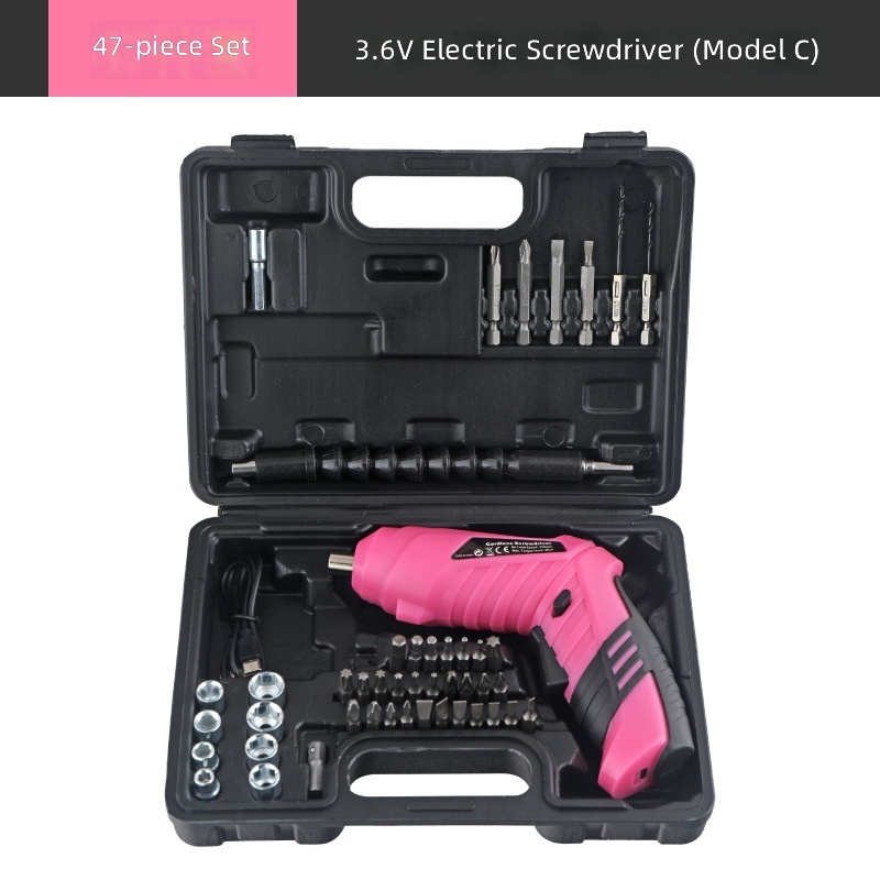 Set da 47 pezzi, rosa
