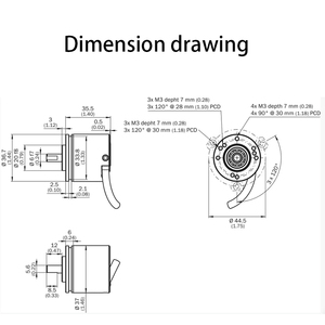 Nuovo sensore SICK DBS36E-S3GK00360 Encoder SICK sensor - Product Image 3
