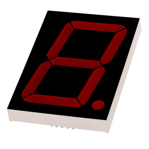 Jtronic seven segment 5 pollici grande singolo grande 1 cifra 7 segmenti display a led