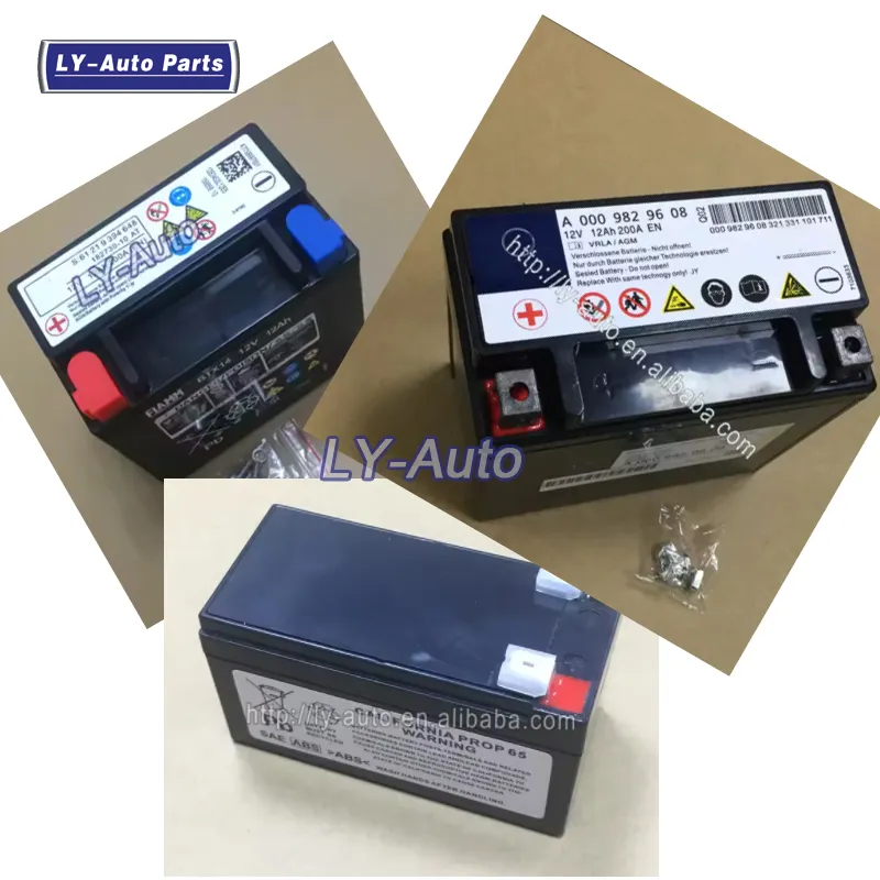 Ersatz Auto Elektrische System NEUE Starter Batterie Trocken Vorgeladen 12V 70Ah 720A OEM 61216805461 Für BMW Teile