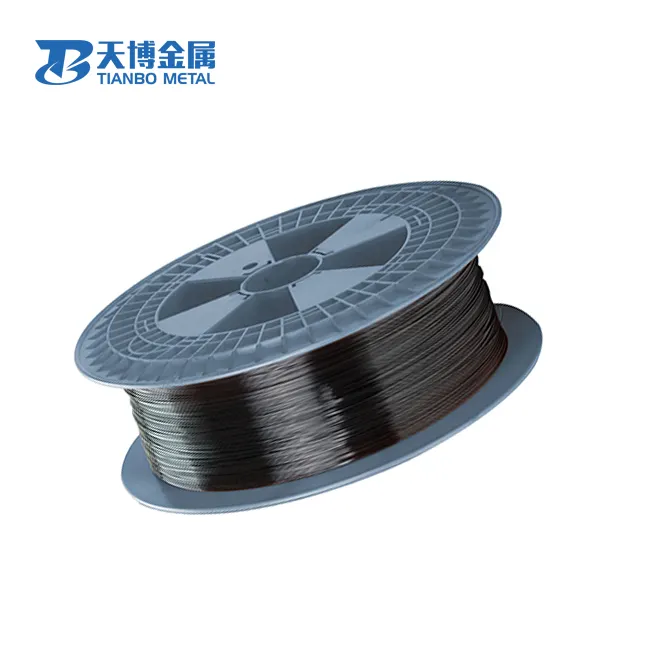 Super-Elastico filo di titanio 2mm per monili cost applicazione fornitore in chirurgia del cervello produttore baoji tianbo società di metallo