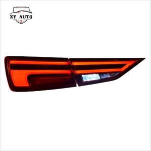 For 2013-2019 Audi <strong>A3</strong> Tail Light Assembly with High Configuration LED Rear Turn Signal Clear Red Lens 12V New Rear Taillight - Product Image 2
