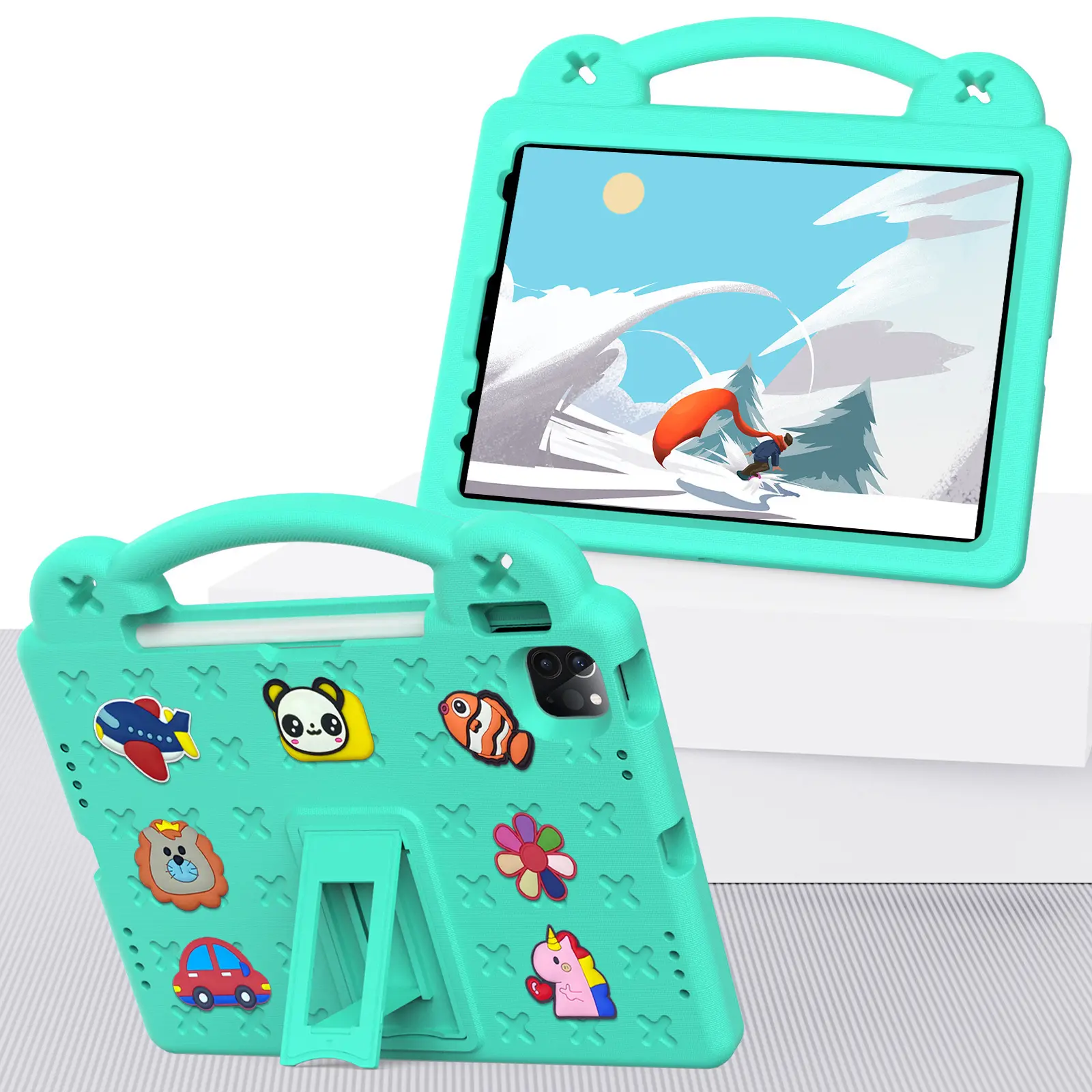 Прекрасный дизайн EVA пены противоударный детский чехол для планшета Apple iPad air 4/5 10,9 "2020/2021
