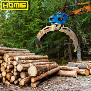 Thủy lực rotator đá gỗ xoay log vật lộn cho máy xúc máy kéo loader gỗ cẩu 3 điểm Hitch lâm nghiệp vật lộn - Product Image 5