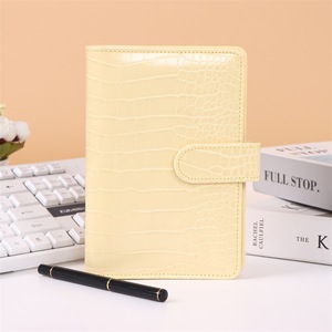 Crocodile Pattern Macaron Notebook <strong>Budget</strong> Handbook Wallet Luxury Hardcover Business Style Paper School <strong>Gift</strong> Box - Product Image 4