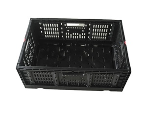 Cajas apilables plegables para supermercado, contenedor de plástico, multiusos, 4623 - Product Image 2