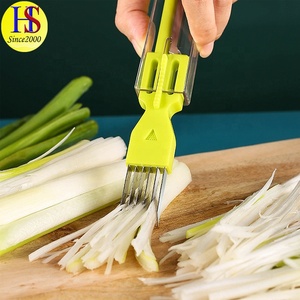 Multifunction Stainless Steel Vegetable Tomato Scallion Chive <strong>Mint</strong> Onion <strong>Cutter</strong> Slicer with Cover