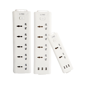 YAKI USB Multi-Function Power Strip <strong>with</strong> Master Sub Control UK EU Plug Overload Protection Socket - Product Image 4