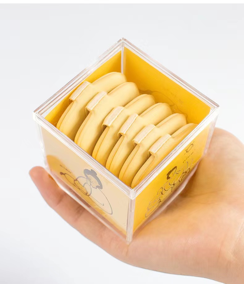 6pcs avec boîtier en plastique