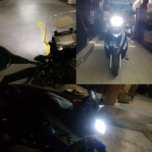 H4 HS1 H4 H6 PH7 PH8 far 6000K Moto Scooter ışık DC12V sis işık LED motosiklet far Scooter motosiklet led ışık - Product Image 6