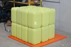 เครื่องเป่าขึ้นรูป10L ขนาด30ลิตรเครื่องอัดขึ้นรูปขวดพลาสติก HDPE 25L 20L 15L แบบอัตโนมัติ - Product Image 6