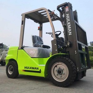 HULKMAN All Terrain Forklift <strong>Loading</strong> Work Diesel <strong>3ton</strong> FD30 Forklift Malaysia 4x4 Automatic Pallet for Sale in China - Product Image 2