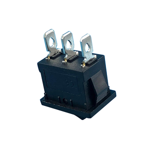 KCD19-201 3 pozisyonlu güç On-off 6A 250V/10A 125V Push Button mikro Rocker anahtarları - Product Image 2