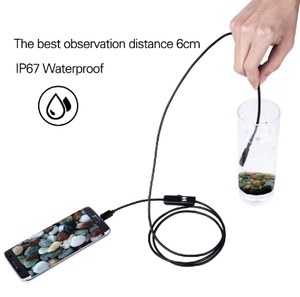 3 in 1 Mini Waterproof <strong>Camera</strong> 5.5 MM Android USB/Micro USB/Type-<strong>C</strong> Borescope Inspection <strong>Camera</strong> Waterproof for Smartphone - Product Image 3