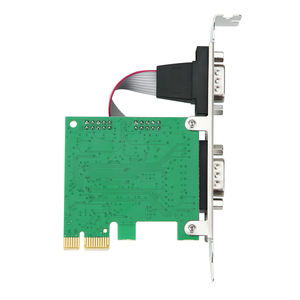 WCH CH382L PCIe ไปยังพอร์ตคู่ DB9 RS232อนุกรมอะแดปเตอร์ไรเซอร์ PCI-E 2 S เพิ่มลงบนการ์ด - Product Image 4