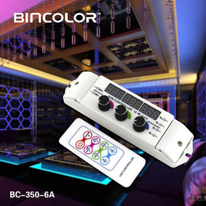 BC-350RF RGB Controller con RF 12V 24V RGB Led Strip Controller RGB telecomando