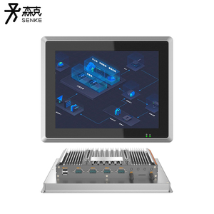 10,4 12,1 15 17 19 pulgadas fabricante al por mayor Industrial impermeable tableta computadora Control Industrial computadora todo en uno - Product Image 1