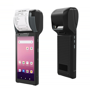 <strong>PDA</strong>-601 Mobile POS Terminal 6 Inch Rugged <strong>PDA</strong> Barcode <strong>Scanner</strong> <strong>With</strong> Printer 4GB 128GB WIFI NFC 4G Lte Data Collector - Product Image 1