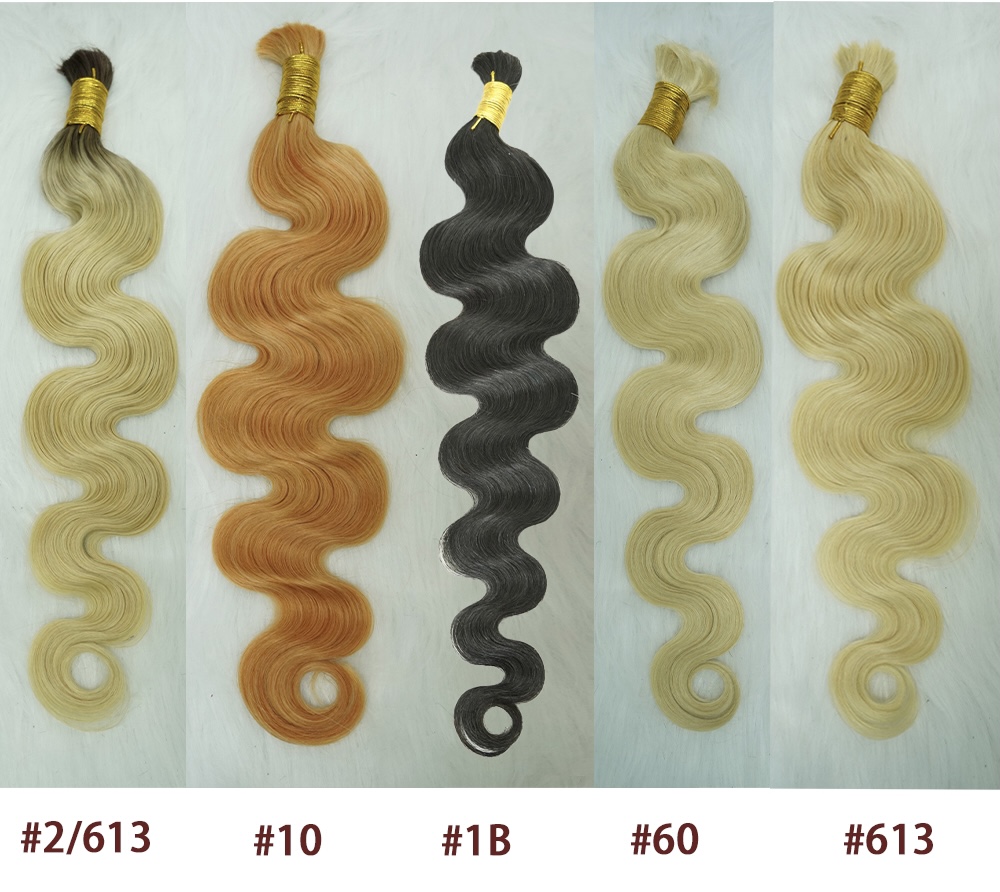 Massa di capelli vergini con onda corporea