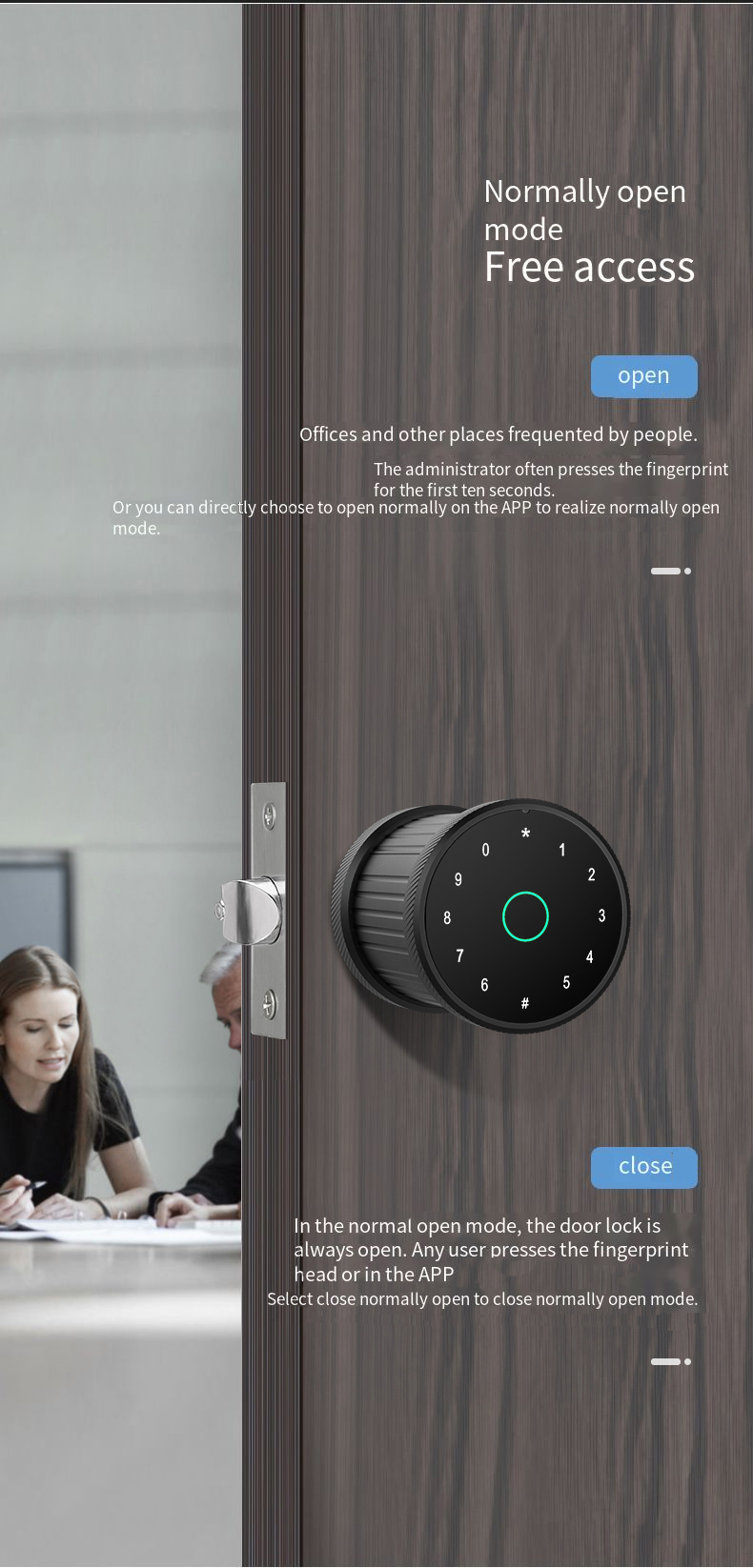 door lock guangdong*hyh hardware adobe master collection electronics locks ttlock finger print door lock