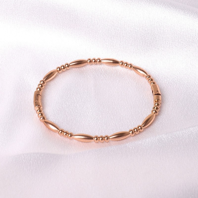 Sz-13 gota de agua oro rosa bambú