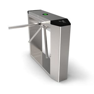 Cancello della barriera del cancello girevole del treppiede di controllo di accesso di altezza della vita semiautomatica ad alta sicurezza di 3 bracci per lo stadio - Product Image 3