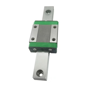 <strong>HIWIN</strong> HGL45HA <strong>Linear</strong> <strong>Guides</strong> for CNC Industries Heavy-Duty Low-Profile Square <strong>Slide</strong> <strong>Block</strong> with Core Bearing Component - Product Image 1