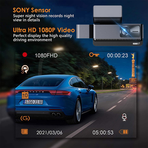 Commercio all'ingrosso HD 4k auto DVR Cam scatola nera con funzione di registrazione di visione notturna <span class=keywords><strong>memory</strong></span> card 256g Media-veicolo videocamera