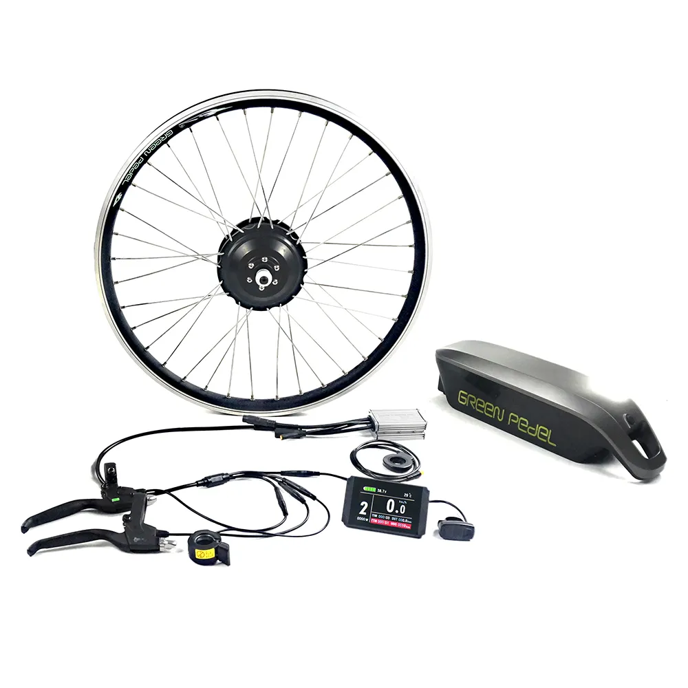 Greenpedel electric bicycle 36V 250W 350W wheel hub motor electric bike cycle conversion kit for sale