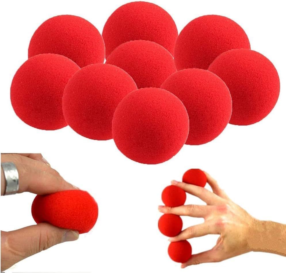 10 boules éponge 25 cm-paquet de 10