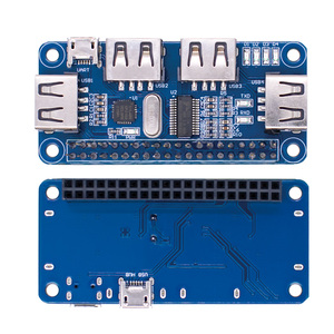 Scheda di espansione seriale USB HUB Splitter per Raspberry Pi Zero PI 3 generazione B per utenti Raspberry Pi ad alte prestazioni ICs
