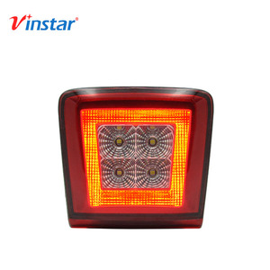 Vinstar 3 in 1 Fairlady Led 4th Brake Light Red and Clear LED Rear Fog Light for Nissan 370Z/Z34 models 2009-upのみ - Product Image 5