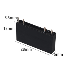 Micro Optocoupler Isolator Solid State <strong>Relay</strong> PCB 24VDC <strong>Input</strong> 5-48VDC/100mA <strong>Output</strong> 4 Pins SSR Photoelectrical <strong>Signal</strong> <strong>Relay</strong> Light - Product Image 4