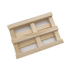 Precio de fábrica, Cubo de notas adhesivas de papel personalizado, logotipo promocional impreso, Bloc de notas pequeño en paleta de madera - Product Image 4