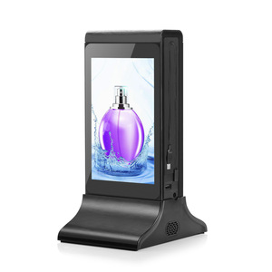 Benutzer definiertes 7-Zoll-Android-LCD-Werbedisplay mit zwei Bildschirmen und WiFi-Steuerung für den Innenbereich im Restaurant und Café 1 Jahr Garantie - Product Image 2