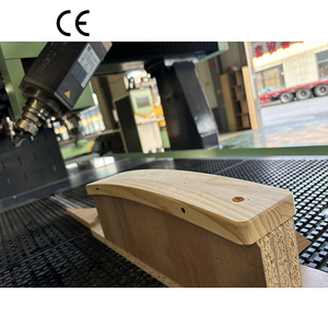 Enrutador CNC multihusillo de 4 ejes con cabezal oscilante de 180 °: aprobado por CE para carpintería 3D con función rotativa - Product Image 5
