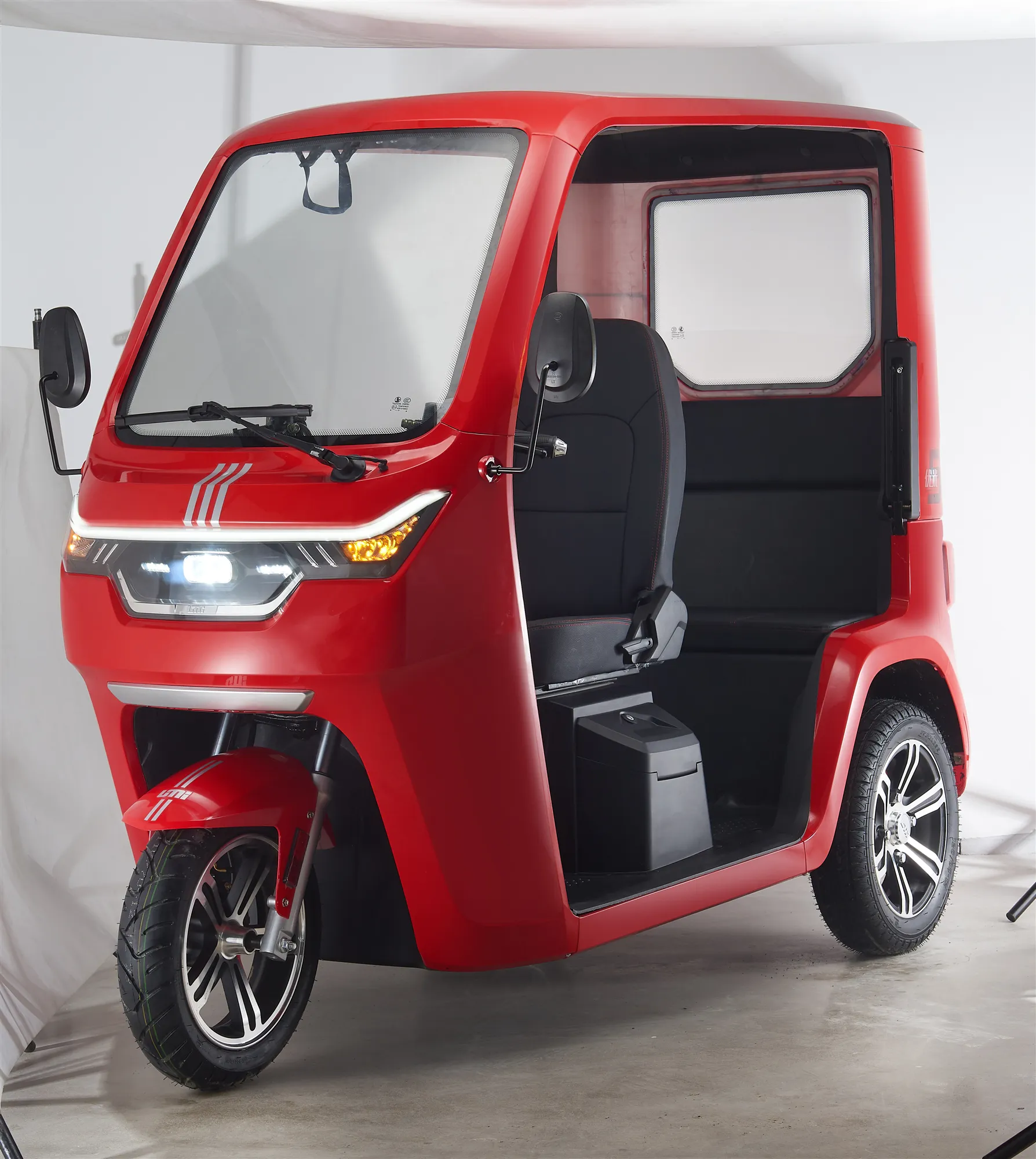 EEC 승인 FST-ZM 전기 세발 자전거 노인 오픈 이동성 스쿠터 2 좌석 tuktuk 성인