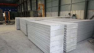 Yeni teknoloji hafif duvar çatı kat yanmaz prekast köpük beton <span class=keywords><strong>EPS</strong></span> çimento sandviç Panel