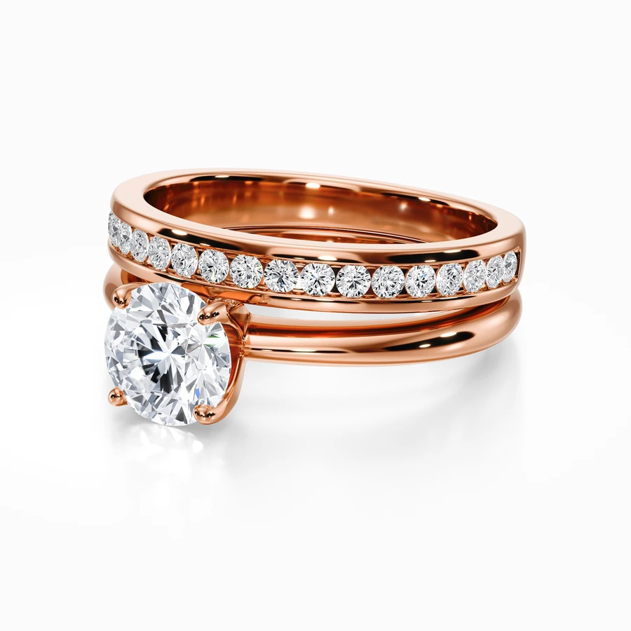 18k rose gold