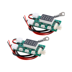 YR-1001 DC12Vファンスピードコントローラ電子モジュールキット4ワイヤファン温度コントローラモジュールボード2個購入 - Product Image 6