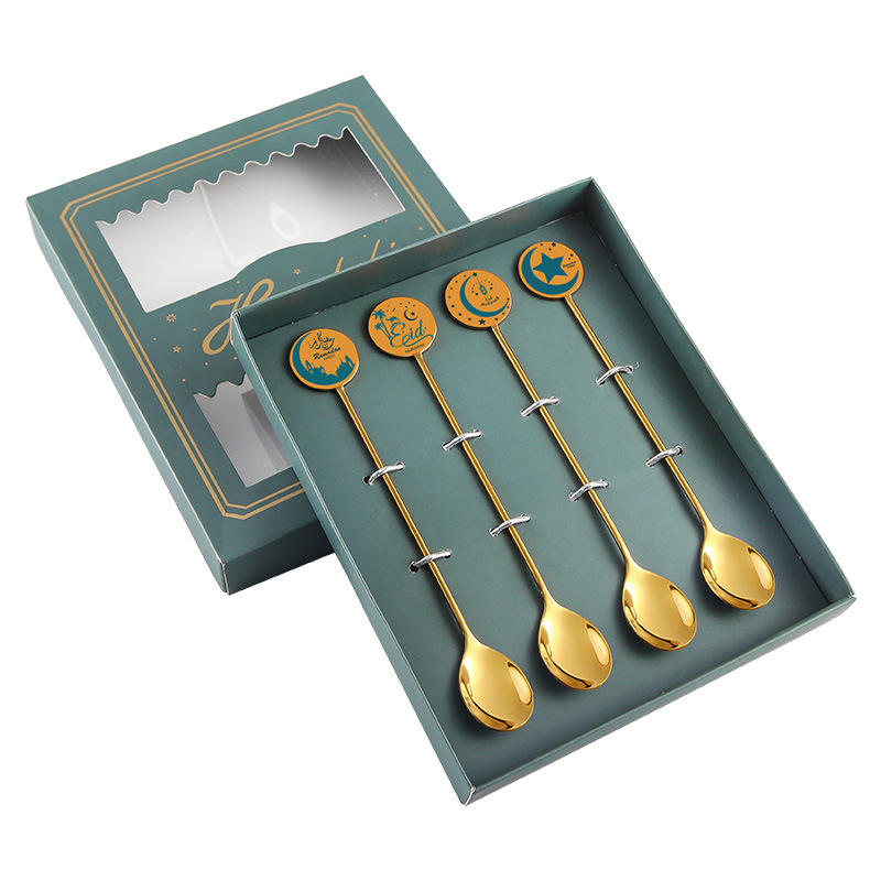 gold 4 piece set with box