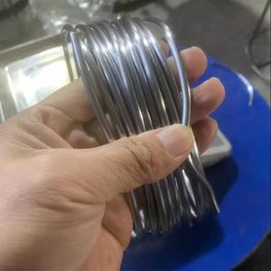 0.14mm puluhan elektroda Lead Wire Coil Super Solder kemurnian tinggi 50g TIDAK ADA pembersih timah Solder kawat timah - Product Image 3