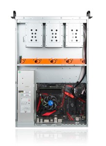 Placa base de fábrica personalizada para ordenador Industrial, 2U integrada, todo en uno, sin pantalla táctil, pc DVD - Product Image 3