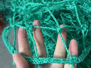 Fabbrica!! Rete di Nylon a maglia quadrata in poliestere annodata multifilamento per rete di recinzione per corte sportiva