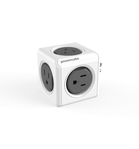 Enchufe americano Universal de EE. UU., protección contra sobretensiones, enchufe de extensión de tira de cubo multifuncional de escritorio con puertos USB, 4 alimentaciones - Product Image 1