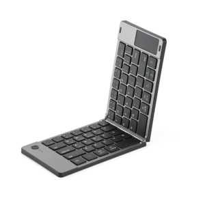 Teclado inalámbrico de tijera de distancia de transmisión de panel táctil plegable de 65 teclas OEM más vendido para Win IOS - Product Image 5