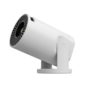 Kompakt kablolu aynı ekran projektörler Q5 yüksek hava hacmi sessiz tasarım desteği 1080p 4k Video projektör PK HY300